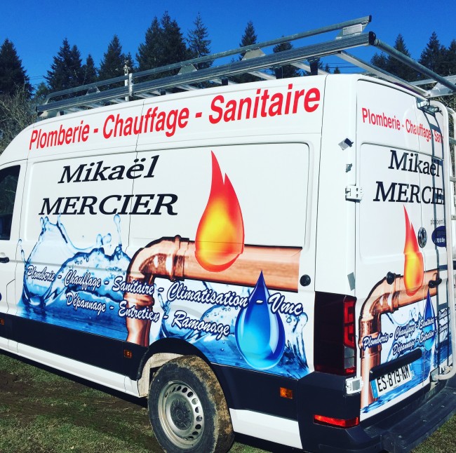 Fabricant covering utilitaire artisan Atelier Auvergne Comm'Unique Communication Publicité Création Fabrication Pose 23 Creuse 03 Allier 63 Puy de Dôme 87 Haute Vienne Clermont-Ferrand Vichy Montluçon Riom Chambon sur Voueize Limoges Pionsat Combrailles
