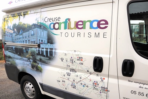 covering marquage utilitaire creuse confluence tourisme thermes Evaux les Bains